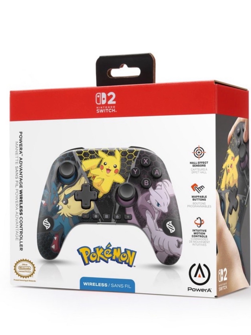 PowerA Nintendo Switch 2 Advantage Wireless Controller Pokemon: Mega Evolutions